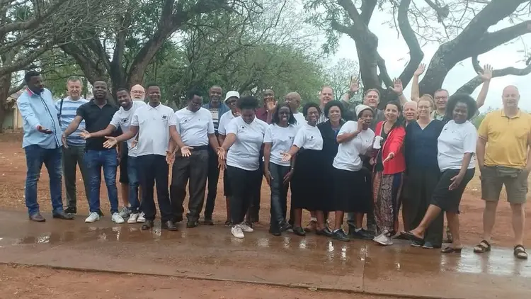 Translation Teams of Sepulana Bible with visitors